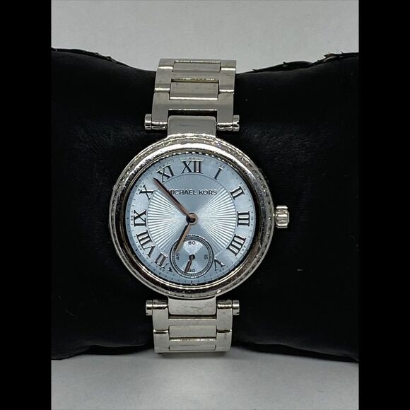 Michael Kors Skylar MK5988 Womens Stainless Steel Analog Dial Quartz Watch MP336 - Picture 1 of 12